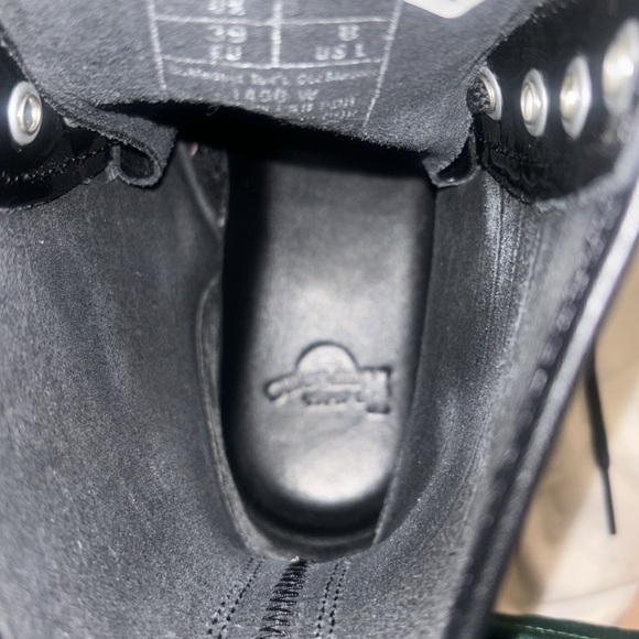 Dr. Martens 1460 Womens Patent Leather Croc Embossed Size 8 NEW - Picture 13 of 14